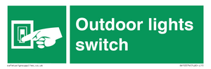 Outdoor lights switch